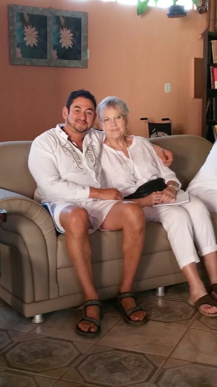 Will Arredondo seated with family