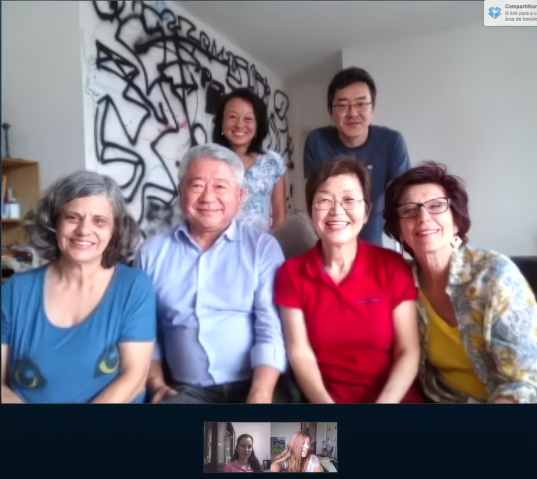 Dr. Choko Tereza Ito with Shinri teachers and students